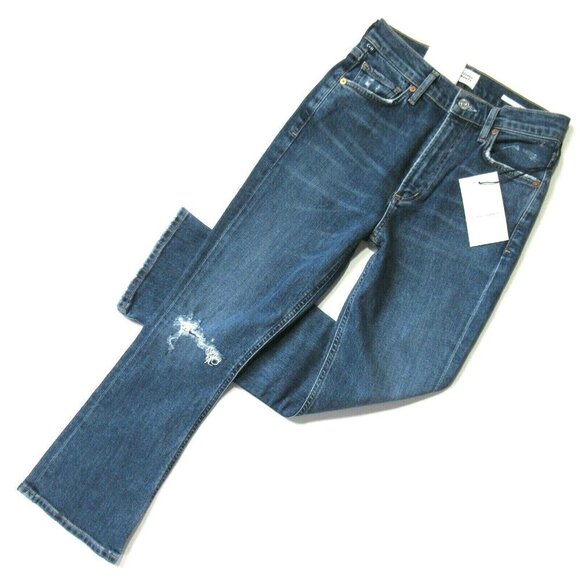 Citizens Of Humanity Denim - NWT Citizens of Humanity Demy in Distressed Tempo Cropped Flare Stretch Jeans 24